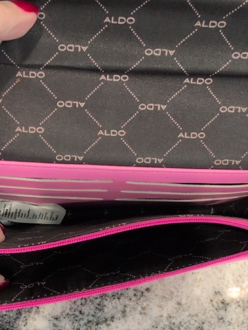 Quilted Chain Crossbody Bag by Aldo - Picture 4 of 4